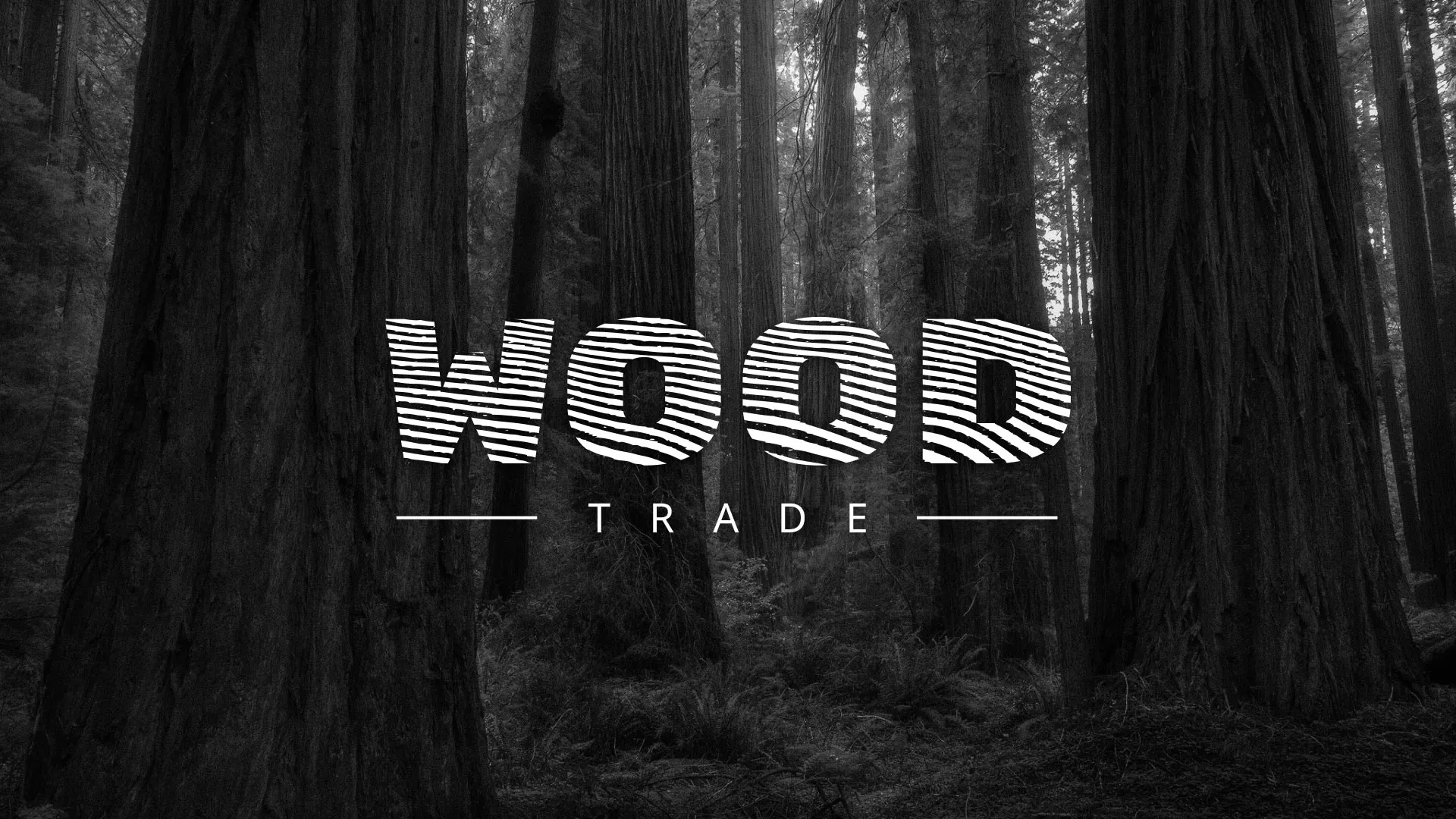 Разработка логотипа для компании «Wood Trade» в Теберде